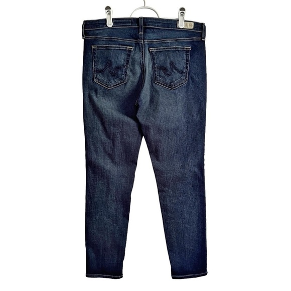Ag Adriano Goldschmied The Legging Ankle Super Skinny Jeans Distressed Crop - Picture 5 of 17